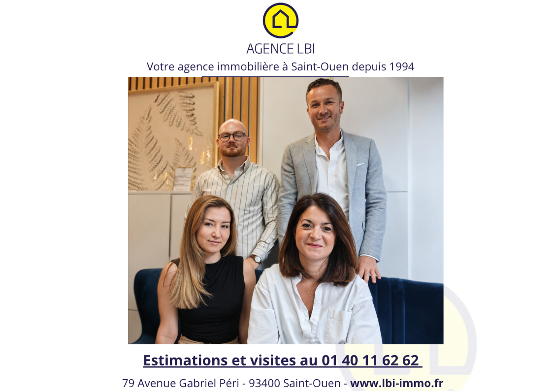 Appartement 2 pièces au pied de la Mairie de Saint-Ouen (métro 13 et 14)